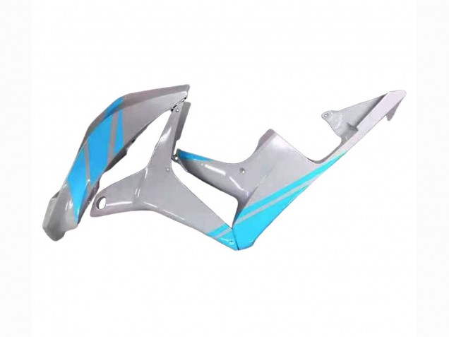 Lojas Carenagens Moto Honda CBR600RR 2007-2008 - Cinzento Brilhante Azul Claro