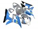 Lojas Carenagens Moto Honda CBR600RR 2007-2008 - Nardo Cinzento Azul Branco Preto Brilhante