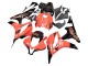 Lojas Carenagens Moto Honda CBR600RR 2007-2008 - Laranja Preto Brilhante Repsol