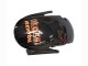 Lojas Carenagens Moto Honda CBR600RR 2007-2008 - Laranja Preto Brilhante Repsol