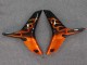 Lojas Carenagens Moto Honda CBR600RR 2007-2008 - Preto Brilhante Laranja Chama