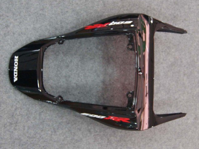 Lojas Carenagens Moto Honda CBR600RR 2007-2008 - Preto Brilhante Laranja Chama