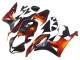 Lojas Carenagem Moto Honda CBR600RR 2007-2008 - Laranja Preto Fosco