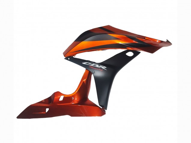 Lojas Carenagem Moto Honda CBR600RR 2007-2008 - Laranja Preto Fosco