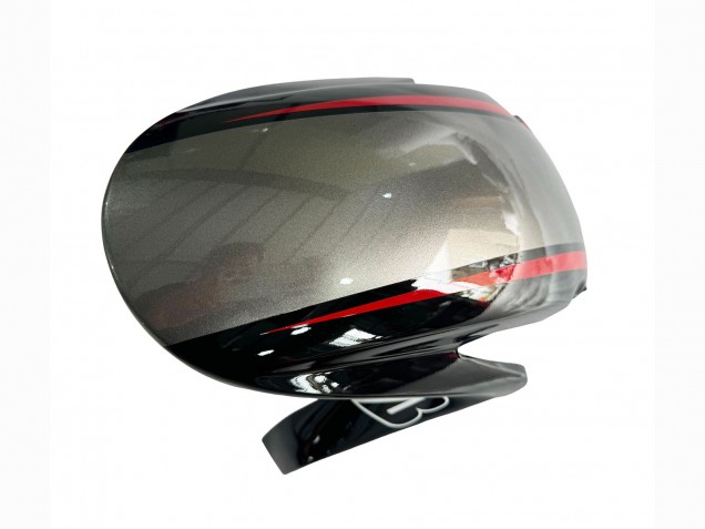 Lojas Carenagens Moto Honda CBR600RR 2007-2008 - Prata Vermelho Preto Brilhante