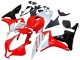 Lojas Carenagem Moto Honda CBR600RR 2007-2008 - Branco Vermelho Preto Brilhante