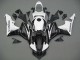Lojas Carenagens Moto Honda CBR600RR 2007-2008 - Branco Preto Corrida