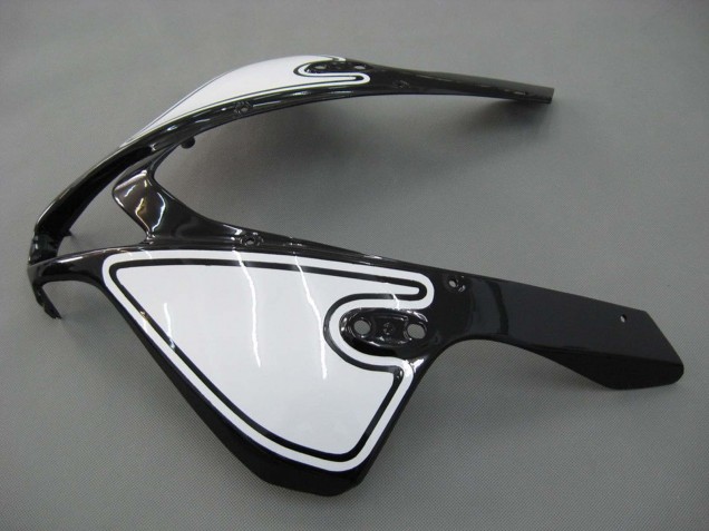 Lojas Carenagens Moto Honda CBR600RR 2007-2008 - Branco Preto Corrida