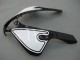 Lojas Carenagens Moto Honda CBR600RR 2007-2008 - Branco Preto Corrida