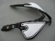 Lojas Carenagens Moto Honda CBR600RR 2007-2008 - Branco Preto Corrida