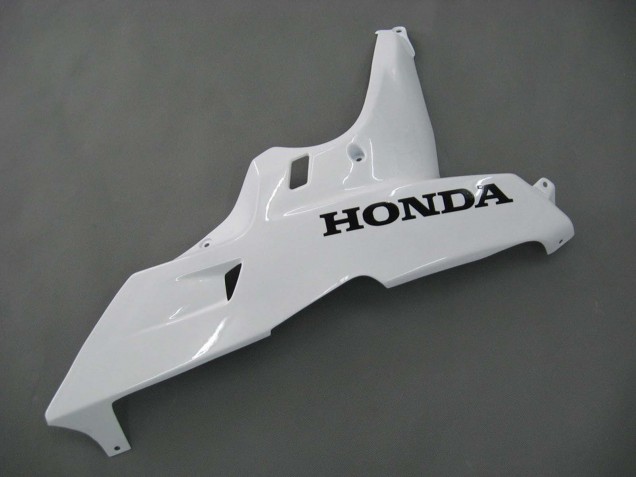Lojas Carenagens Moto Honda CBR600RR 2007-2008 - Branco Preto Corrida