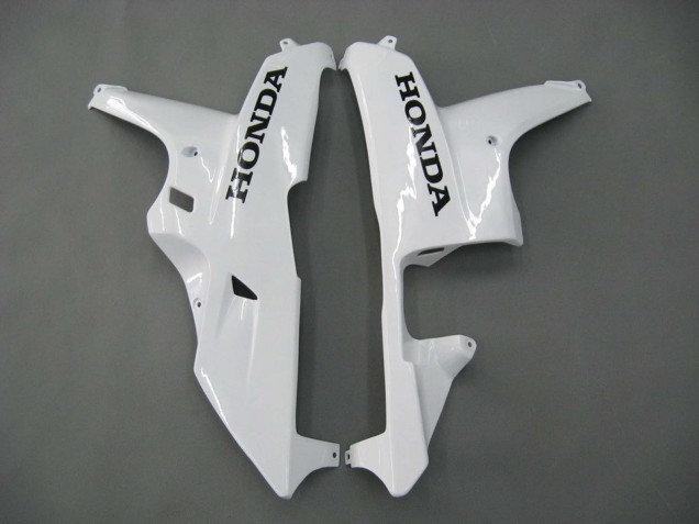 Lojas Carenagens Moto Honda CBR600RR 2007-2008 - Branco Preto Corrida