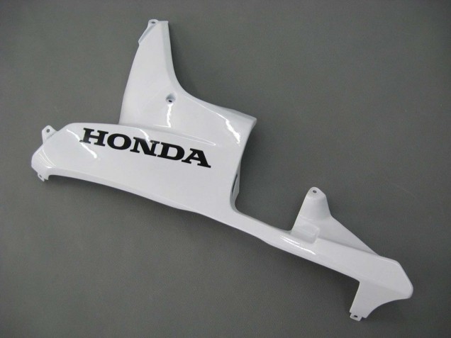 Lojas Carenagens Moto Honda CBR600RR 2007-2008 - Branco Preto Corrida
