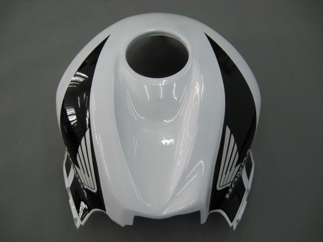 Lojas Carenagens Moto Honda CBR600RR 2007-2008 - Branco Preto Corrida
