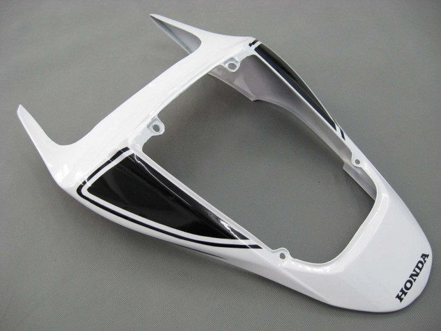 Lojas Carenagens Moto Honda CBR600RR 2007-2008 - Branco Preto Corrida