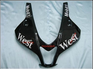 Lojas Carenagens Moto Honda CBR600RR 2007-2008 - Preto Brilhante Branco West