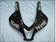 Lojas Carenagens Moto Honda CBR600RR 2007-2008 - Preto Brilhante Branco West