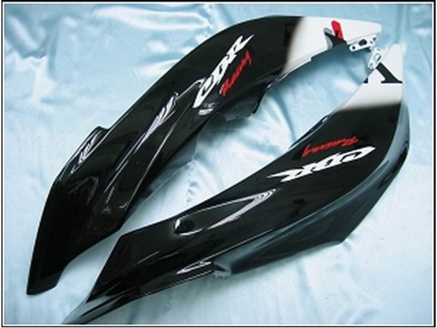 Lojas Carenagens Moto Honda CBR600RR 2007-2008 - Preto Brilhante Branco West