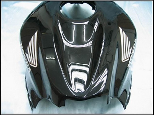 Lojas Carenagens Moto Honda CBR600RR 2007-2008 - Preto Brilhante Branco West