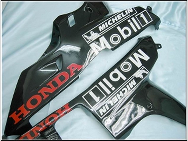 Lojas Carenagens Moto Honda CBR600RR 2007-2008 - Preto Brilhante Branco West