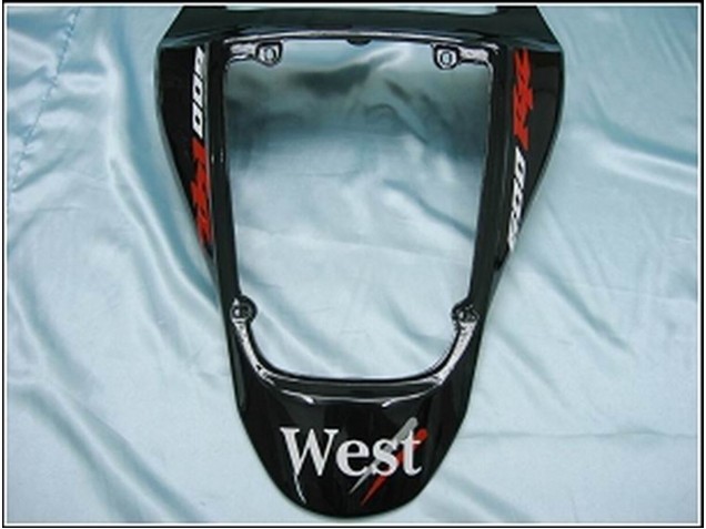 Lojas Carenagens Moto Honda CBR600RR 2007-2008 - Preto Brilhante Branco West