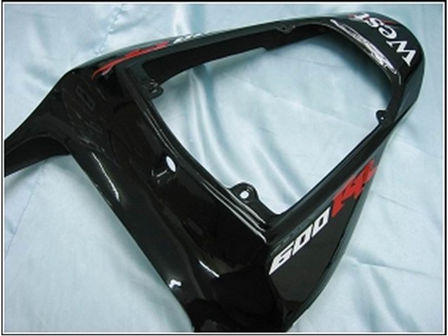 Lojas Carenagens Moto Honda CBR600RR 2007-2008 - Preto Brilhante Branco West