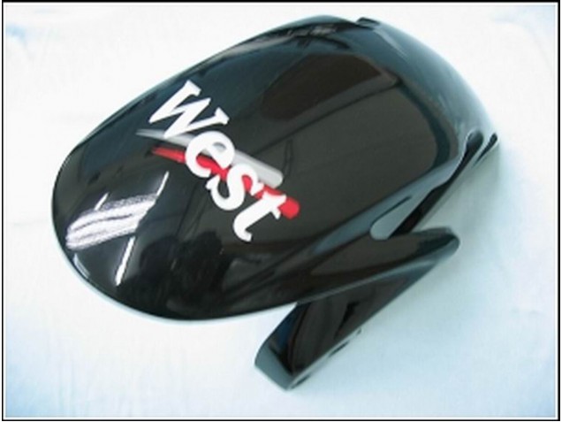 Lojas Carenagens Moto Honda CBR600RR 2007-2008 - Preto Brilhante Branco West