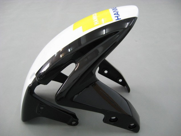 Lojas Carenagens Moto Honda CBR600RR 2007-2008 - Branco Verde Amarelo Preto Brilhante Hannspree