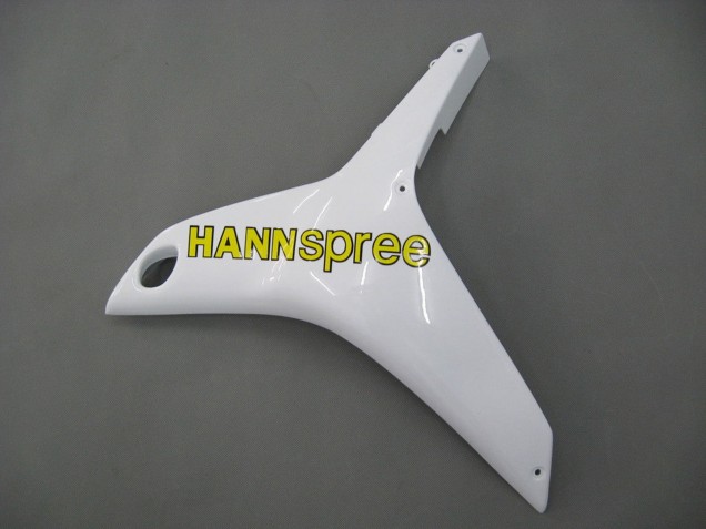 Lojas Carenagens Moto Honda CBR600RR 2007-2008 - Branco Verde Amarelo Preto Brilhante Hannspree