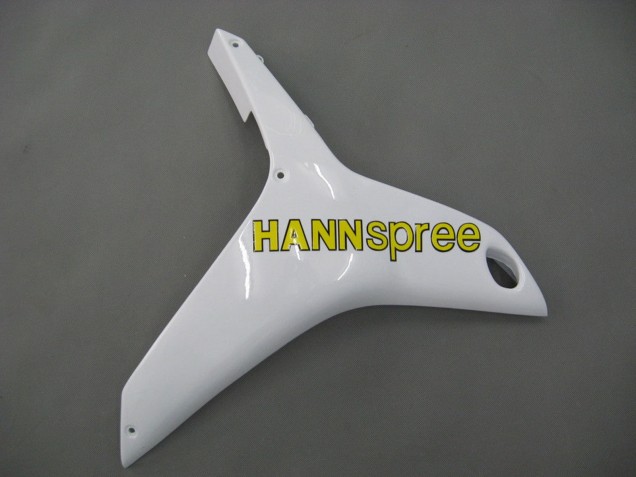 Lojas Carenagens Moto Honda CBR600RR 2007-2008 - Branco Verde Amarelo Preto Brilhante Hannspree