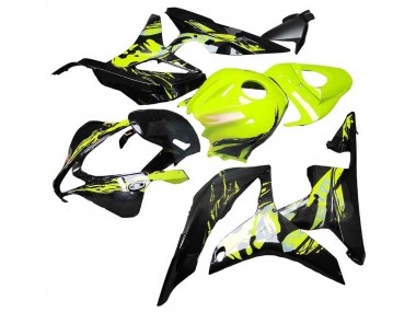 Lojas Carenagens Moto Honda CBR600RR 2007-2008 - Amarelo Preto Brilhante