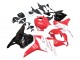 Lojas Kits Carenagem Moto Honda CBR600RR 2009-2012 - Branco Vermelho Preto Brilhante