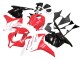 Lojas Kits Carenagem Moto Honda CBR600RR 2009-2012 - Branco Vermelho Preto Brilhante