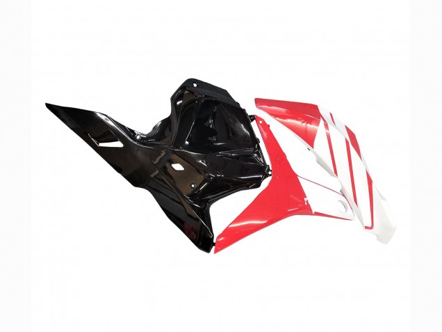 Lojas Kits Carenagem Moto Honda CBR600RR 2009-2012 - Branco Vermelho Preto Brilhante