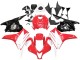 Lojas Kits Carenagem Moto Honda CBR600RR 2009-2012 - Branco Vermelho Preto Brilhante
