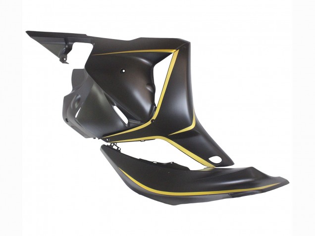 Lojas Carenagens Moto Honda CBR600RR 2009-2012 - Preto Fosco Ouro