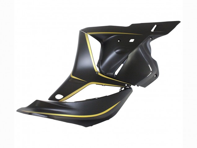 Lojas Carenagens Moto Honda CBR600RR 2009-2012 - Preto Fosco Ouro