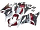 Lojas Carenagens Moto Honda CBR600RR 2009-2012 - Branco Vermelho Preto Fosco