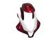 Lojas Carenagens Moto Honda CBR600RR 2009-2012 - Branco Vermelho Preto Fosco