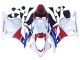 Lojas Carenagens Moto Honda CBR600RR 2009-2012 - Branco Vermelho Azul