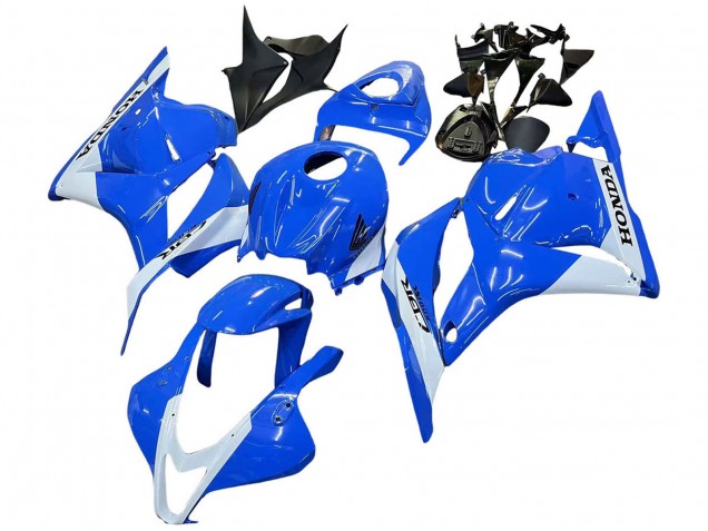Lojas Carenagens Moto Honda CBR600RR 2009-2012 - Azul Branco