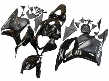 Lojas Carenagens Moto Honda CBR600RR 2009-2012 - Preto Brilhante Preto Fosco