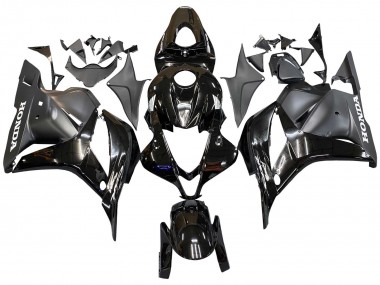 Lojas Carenagens Moto Honda CBR600RR 2009-2012 - Preto Brilhante Preto Fosco