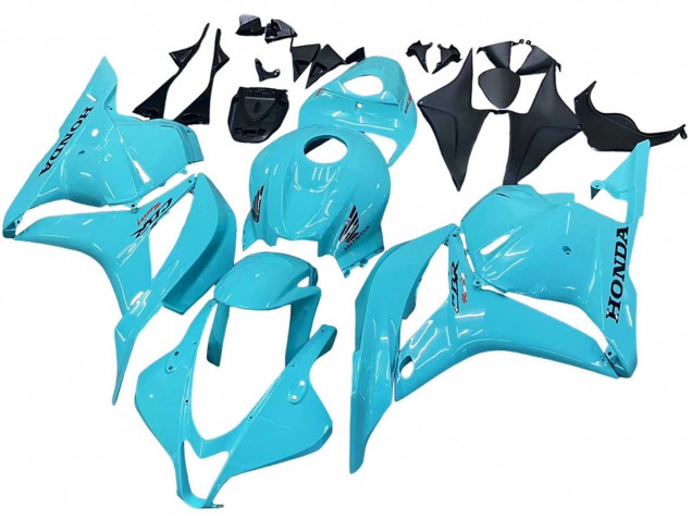 Lojas Carenagens Moto Honda CBR600RR 2009-2012 - Azul Claro Corrida