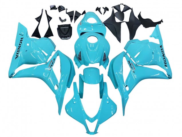 Lojas Carenagens Moto Honda CBR600RR 2009-2012 - Azul Claro Corrida