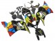 Lojas Carenagens Moto Honda CBR600RR 2009-2012 - Preto Multicolorido MoviStar