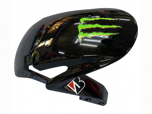 Lojas Carenagens Moto Honda CBR600RR 2009-2012 - Preto Multicolorido MoviStar