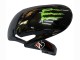 Lojas Carenagens Moto Honda CBR600RR 2009-2012 - Preto Multicolorido MoviStar