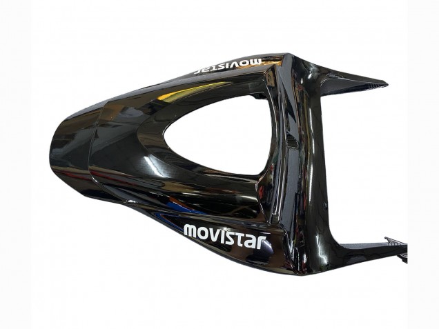 Lojas Carenagens Moto Honda CBR600RR 2009-2012 - Preto Multicolorido MoviStar