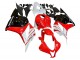 Lojas Carenagem Moto Honda CBR600RR 2009-2012 - Branco Vermelho Preto Brilhante